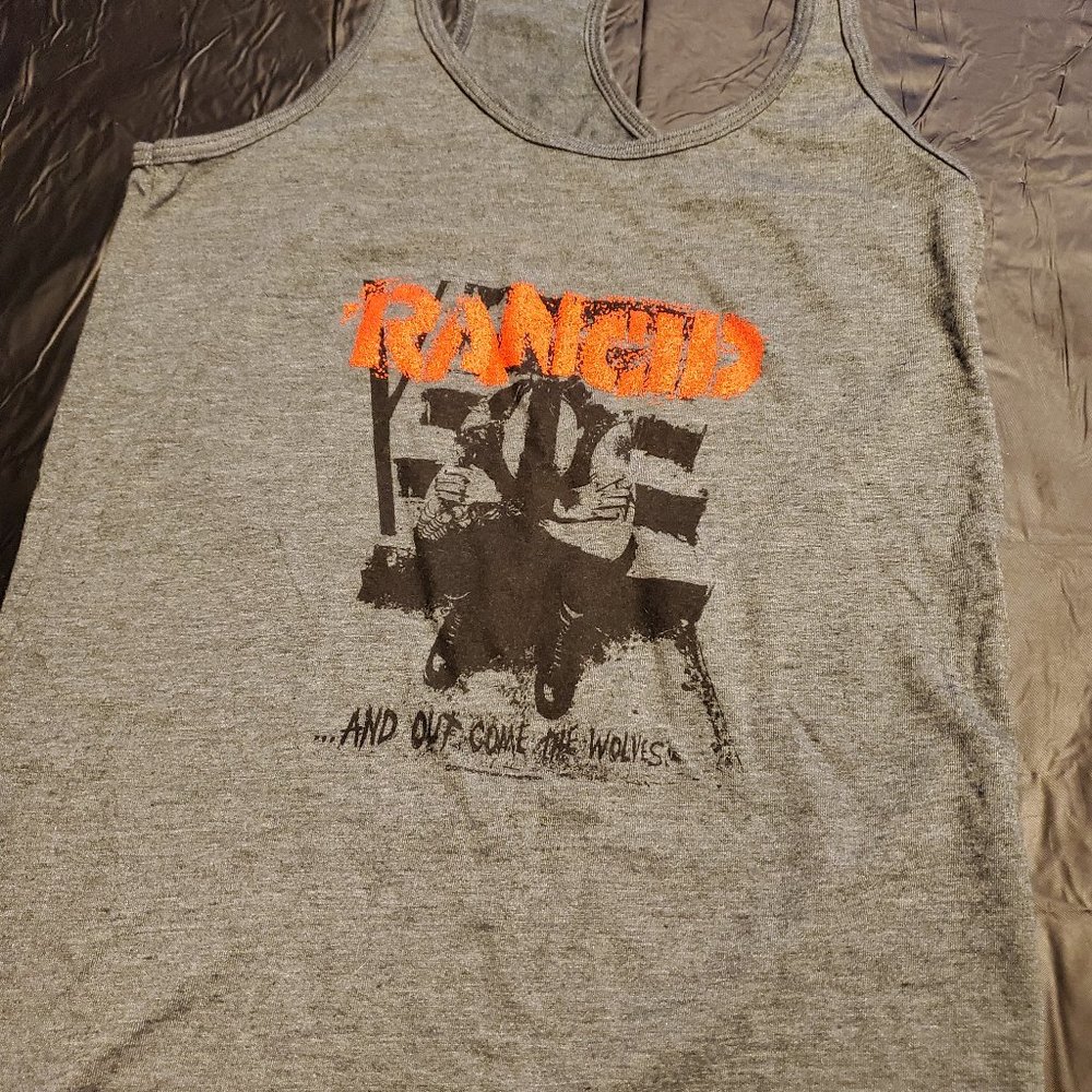 Rancid band racerback tank